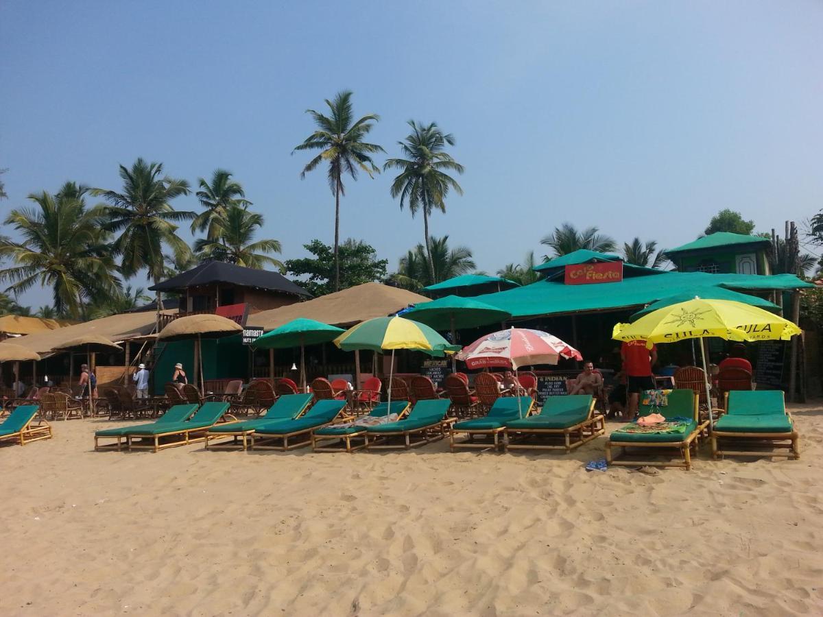 Casa Fiesta Sea Front Beach Huts Patnem Beach Esterno foto
